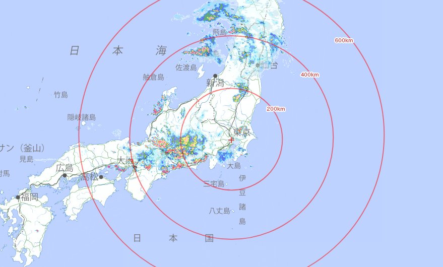 雨雲レーダーはなぜ数分先の雨まで見通せるのか